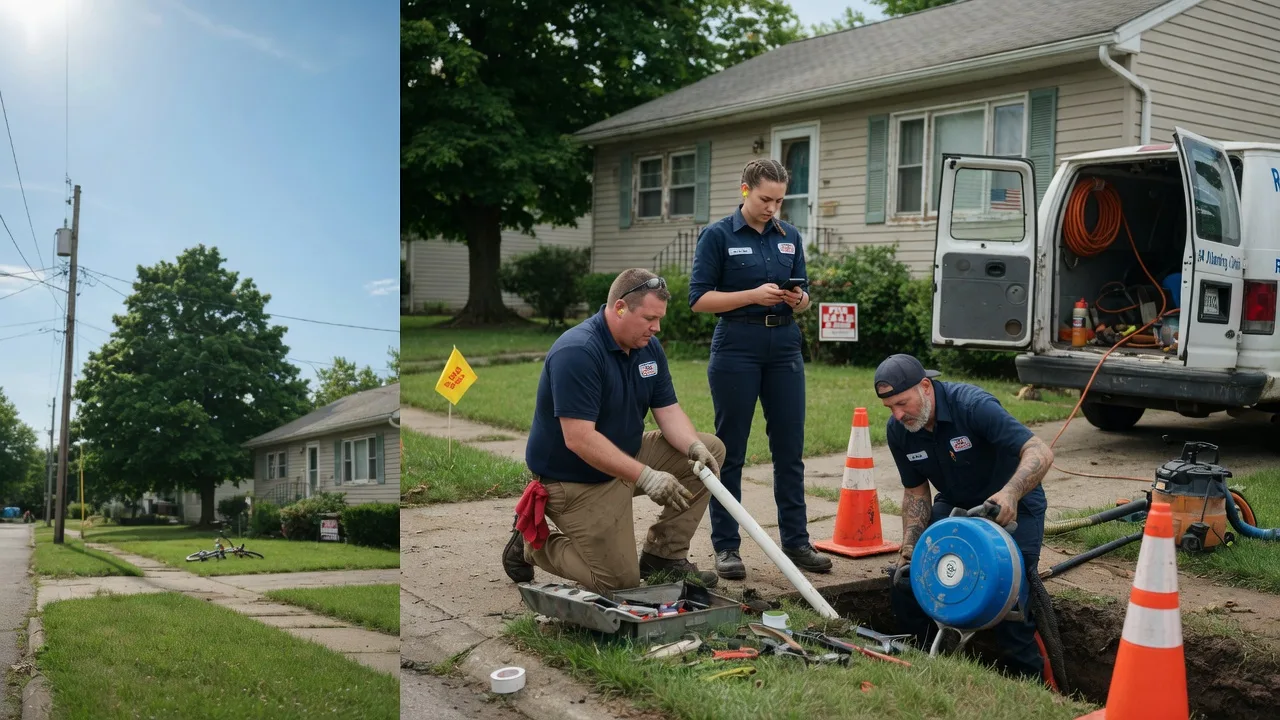 Sewer Line Repair in Saint Lucas, IA near me
